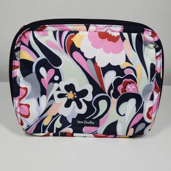 Vera Bradley Lighten Up Wipes Pouch Floral Swirl - Picture 1 of 5